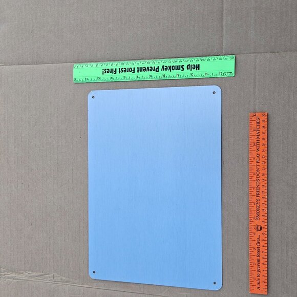 "Danger Flammable Gas" 10" x 14" Highly Reflective Metal sign - Picture 5 of 8